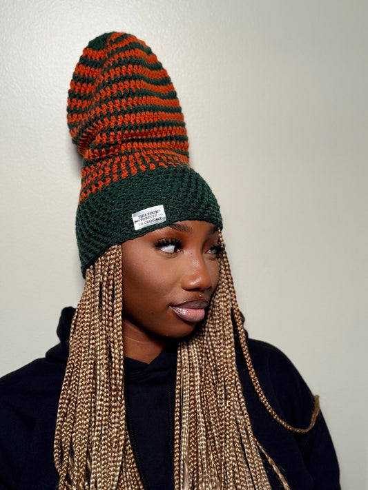 Timber slouch beanie