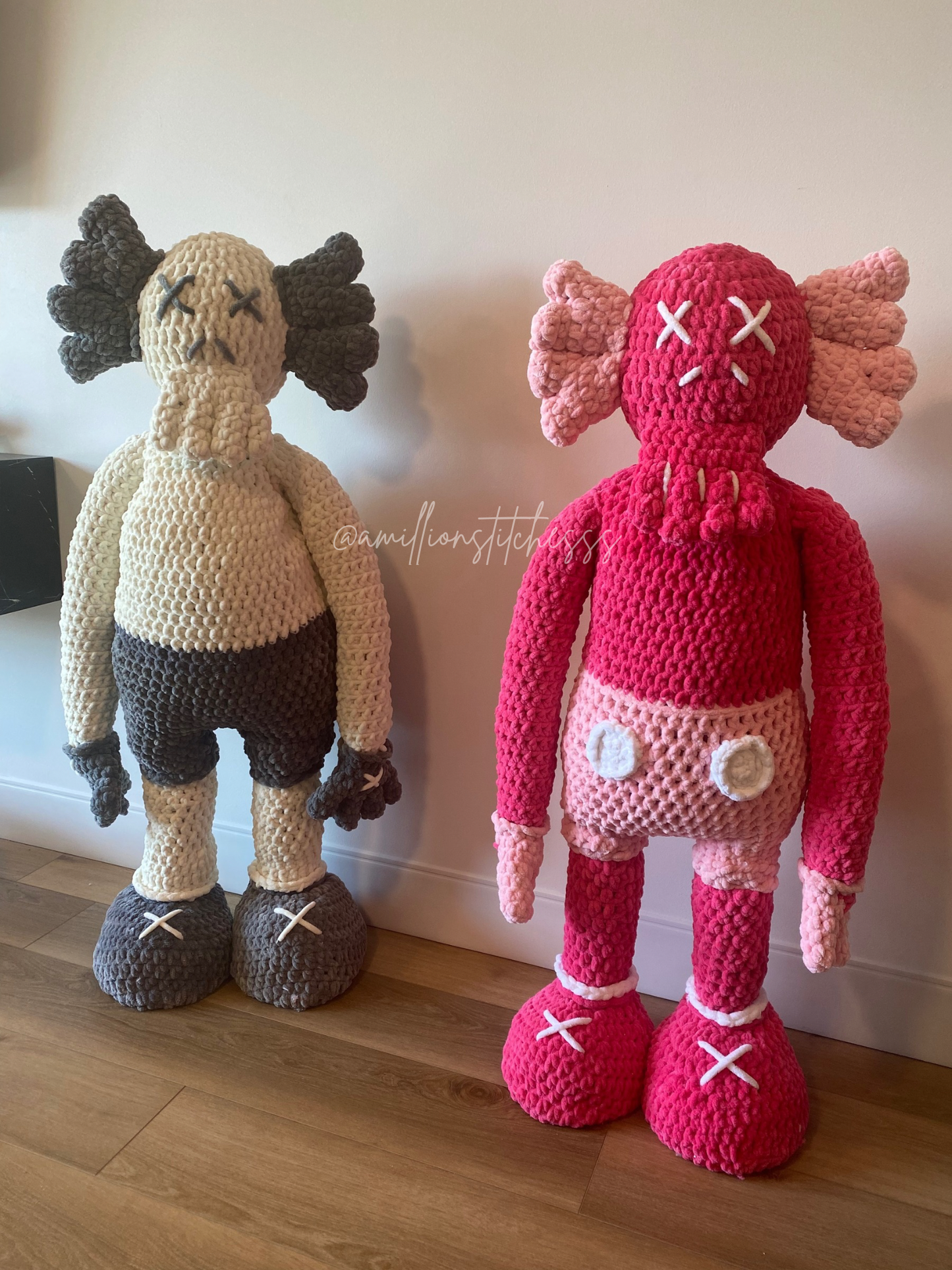 Crochet Kaws Figure