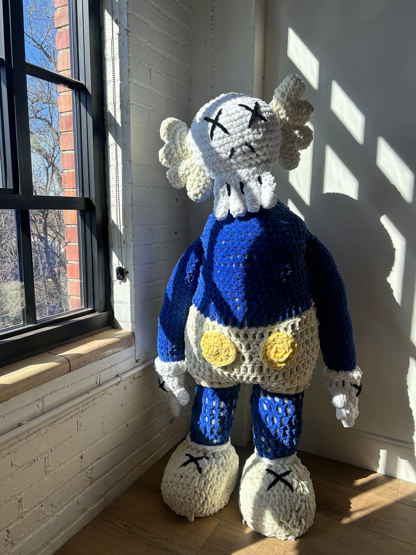Crochet Kaws Figure