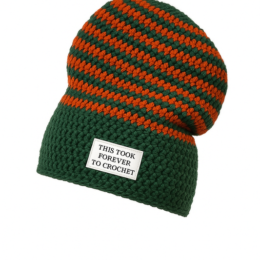 Timber slouch beanie
